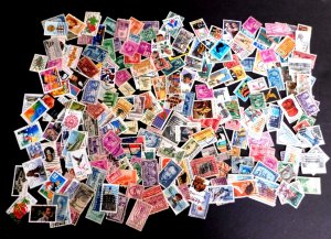 US 500 All diff mostly comm's, off paper except Self-stick, Nice Variety, dates