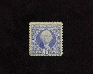 HS&C: Scott #115 Mint Unused. No gum. Corner crease/small repairs. F/VF US Stamp