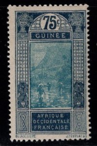 FRENCH GUINEA Scott  92 MH* stamp typical centering