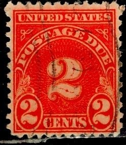 USA; 1931: Sc. # J81a.  Used Perf. 11 x 10 1/2 Single Stamp