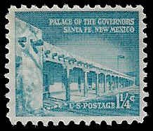 U.S. #1031A MNH; 1 1/4c Palace of Governors (1960) (6)