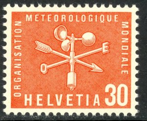 SWITZERLAND OFFICIALS WORLD METEOROLOGICAL ORG 1956-60 30c Sc 8O5 MLH