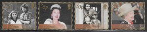 St Helena Scott #'s 788 - 791 MNH