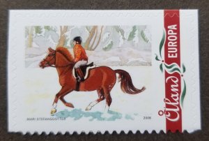 *FREE SHIP Aland Horse Riding 2008 (stamp) MNH *adhesive *unusual