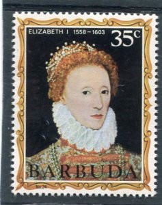 Barbuda 1970 QUEEN ELIZABETH I OF ENGLAND 1 value Perforated Mint (NH)