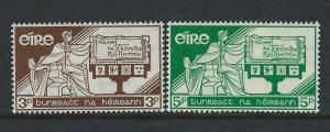 IRELAND - #169-#170 - 21st ANNIVERSARY OF THE CONSTITUTION MINT SET (1958) MH