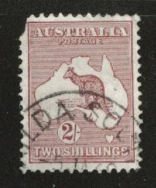  AUSTRALIA Scott 125 from 1931-36 set wmk 228