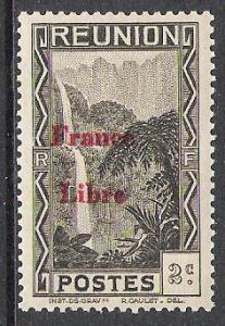 Reunion #182 Libre Overprint MH