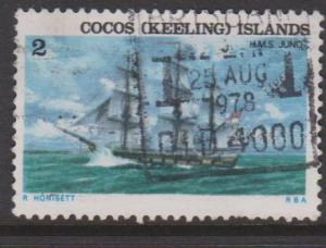 Cocos Islands Sc#21 Used