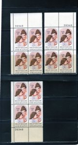 1824 Helen Keller, MNH PB/4 set/3 (#39348)