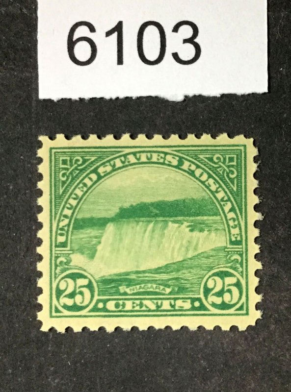 MOMEN: US STAMPS # 568 MINT OG NH VF/XF LOT #6103