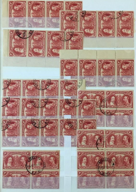 BARBADOS 1927 MNH Used (Apx 150 Items) TK1066