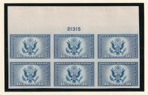 1935 Special Delivery Air Mail Sc 771 FARLEY imperf NGAI  21315B (D5