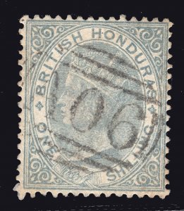 MOMEN: BRITISH HONDURAS SG #22 1887 USED £160 LOT #66796*