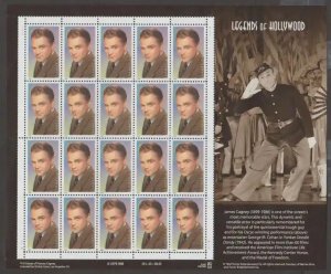 U.S. Scott #3329 James Cagney - Legends of Hollywood Stamp - Mint NH Sheet