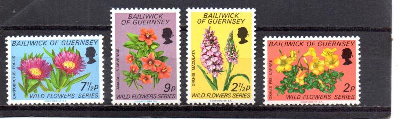 Guernsey 69-72 MNH