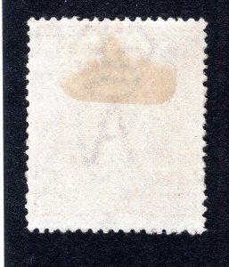 Australia 1923 1/2p orange Geo. V, Scott 20 used, value = $3.50