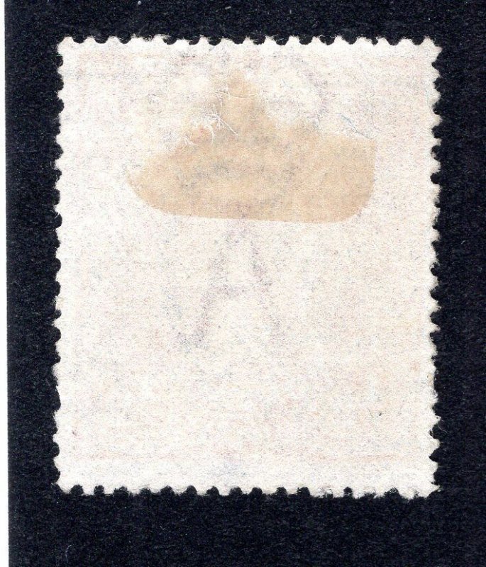 Australia 1923 1/2p orange Geo. V, Scott 20 used, value = $3.50