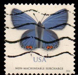 #5136 Eastern Tailed Blue Butterfly - Used (off Paper)