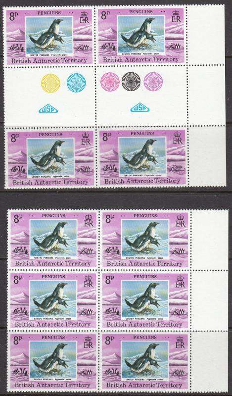 British Antarctic Territory - 1979 Penguins Sc# 72/75 - MNH (7164)