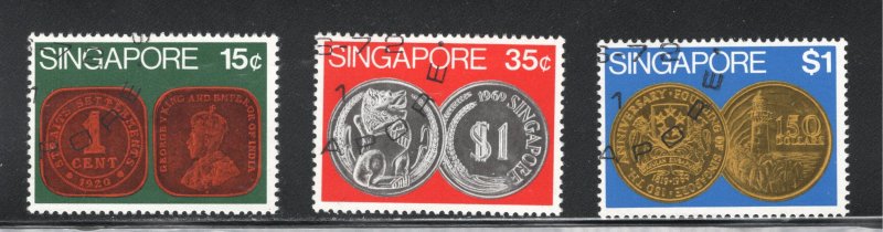 Singapore, Scott #150-2  VF, Used, CV $9.50 ...5710099