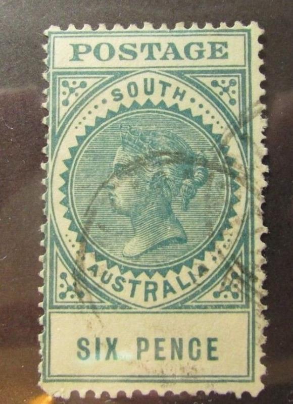 1904-08 South Australia SC #137  used stamp 