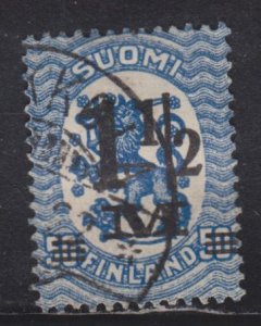 Finland 126 Finnish Arms 1921 O/P