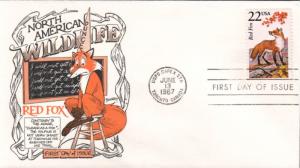#2335 Red Fox Bennett FDC