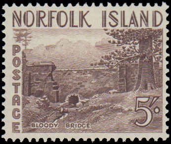 Norfolk Island #13-18, Complete Set(6), 1953, Hinged