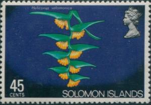 Solomon Islands 1975 SG297 45c Flower MNH
