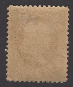 US Stamp #206 1c Gray Blue Franklin MINT Hinged SCV $70.00