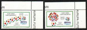 Turkish Republic of Northern Cyprus Sc #421-422 MNH