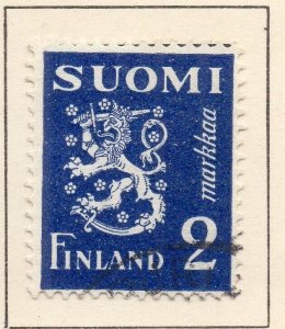 Finland 1930 Early Issue Fine Used 2m. NW-266087