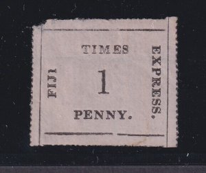 Fiji, Scott 6 (SG 5), MNG (no gum), pos. 15, reinforced frameline and pulled TL