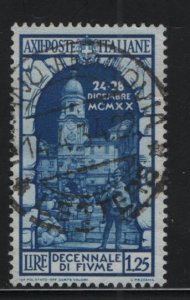 ITALY, 318, USED, 1934, ST VITO'S TOWER