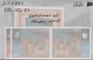 Aitutaki Scott #383a//385a//386 Stamps - Mint NH Set