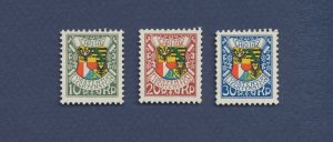 LIECHTENSTEIN - Scott B4-B6 - VF MNH  - set of three