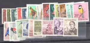 Australia Stamps # 394-417 VF OG LH Catalog Value $67.00