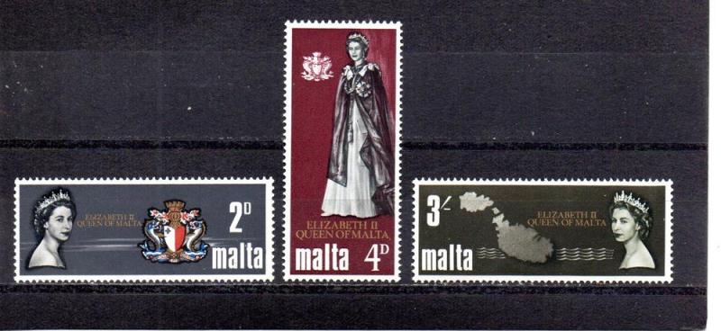 Malta 378-380 MNH