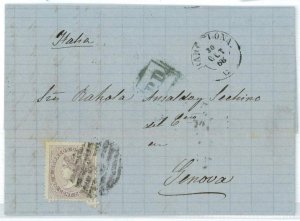 P0158 - SPAIN - POSTAL HISTORY - # 92 cover from BARCELONA Grill # 2-