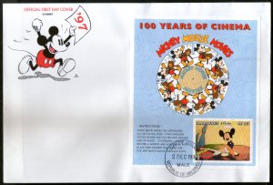 Maldives 1996 Disney Mickey Mouse Cartoon Sc 2194 M/s FDC # 15266