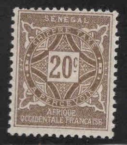 Senegal Scott J15 MH* 1914 postage due