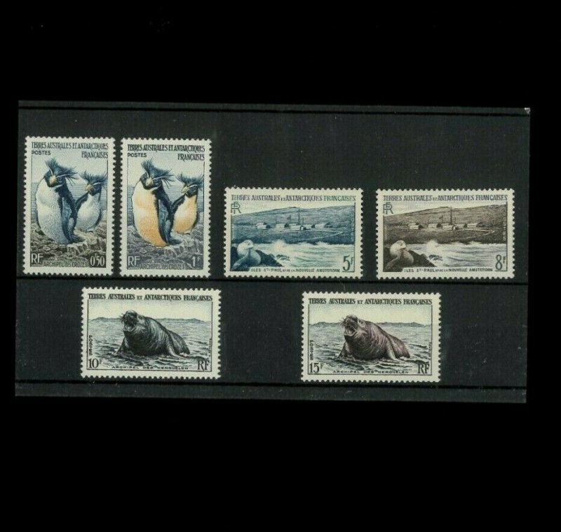 F.S.A.T. SC# 2-7. MNH. Cat.28.70. Better Item