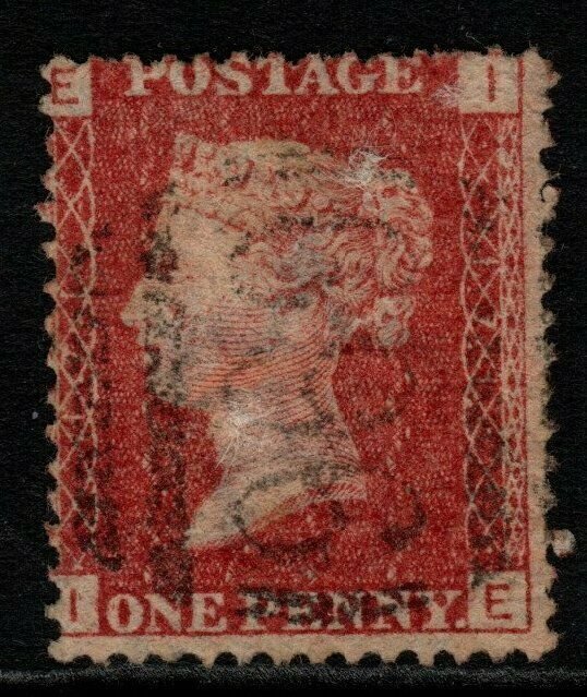 GB USED ABROAD IN CYPRUS SGZ36 pl.171 1878 1d ROSE-RED 969 CANCEL USED