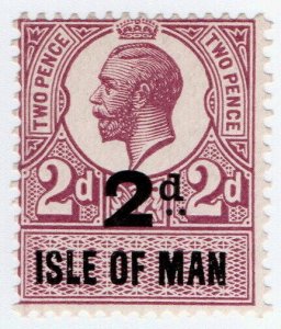 (I.B) George V Revenue : Isle of Man 2d