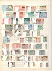 EGYPT COLLECTION ON STOCK SHEET, MINT/USED