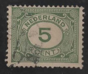 Netherlands Scott 107 Used  Stamp