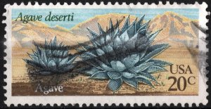 SC#1943 20¢ Desert Plants: Agave Single (1981) Used