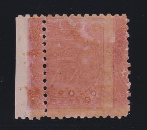 Fiji, Scott 43e (SG 57a), MLH Printed on Both Sides var, w/ BPA cert