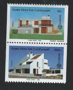 Turkish Republic of Northern Cyprus pair MNH sc  205a